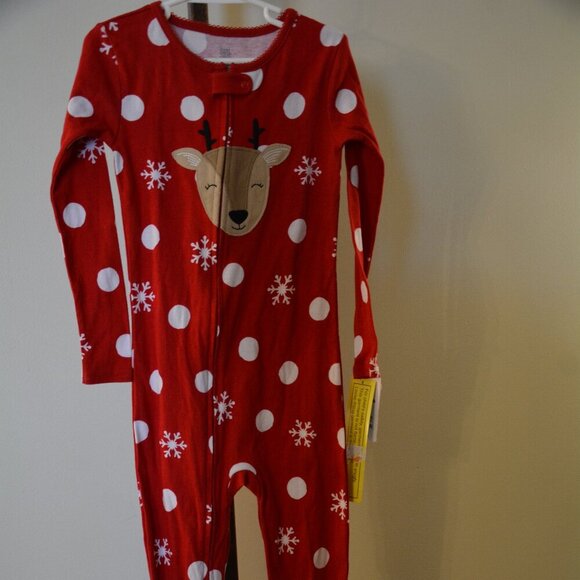 Carter's Just One You Reindeer Black Santa Blanket Sleeper 2 Pack NWT - Picture 1 of 16